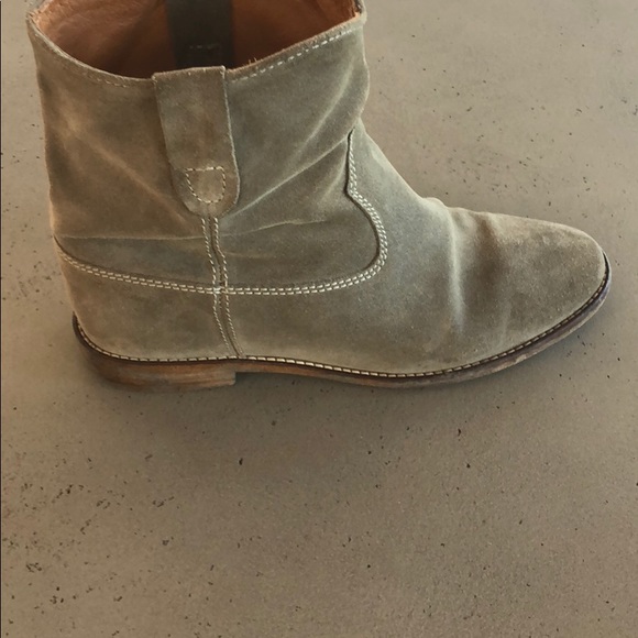 Isabel Marant Suede Crisi Boot - Picture 7 of 8